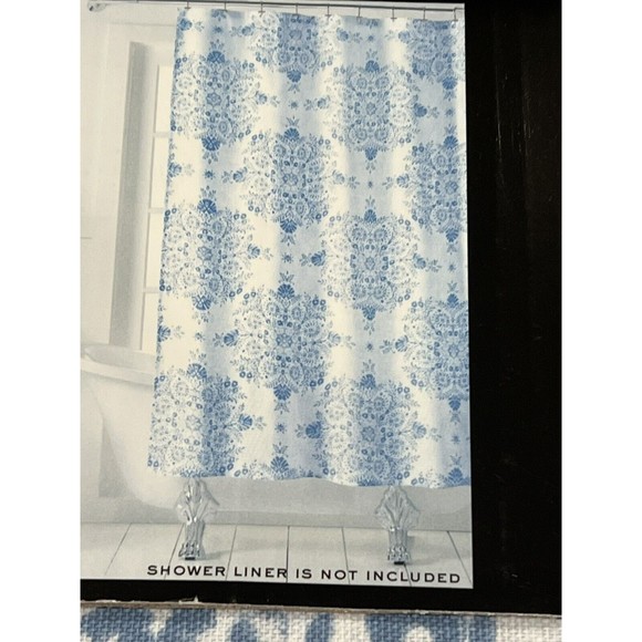 Lauren Ralph Lauren | Bath | Ralph Lauren Blue Medallion Flower Shower ...